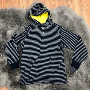 Tommy Hilfiger Boys Striped Hoodie | Pullover Sweater | Size XL